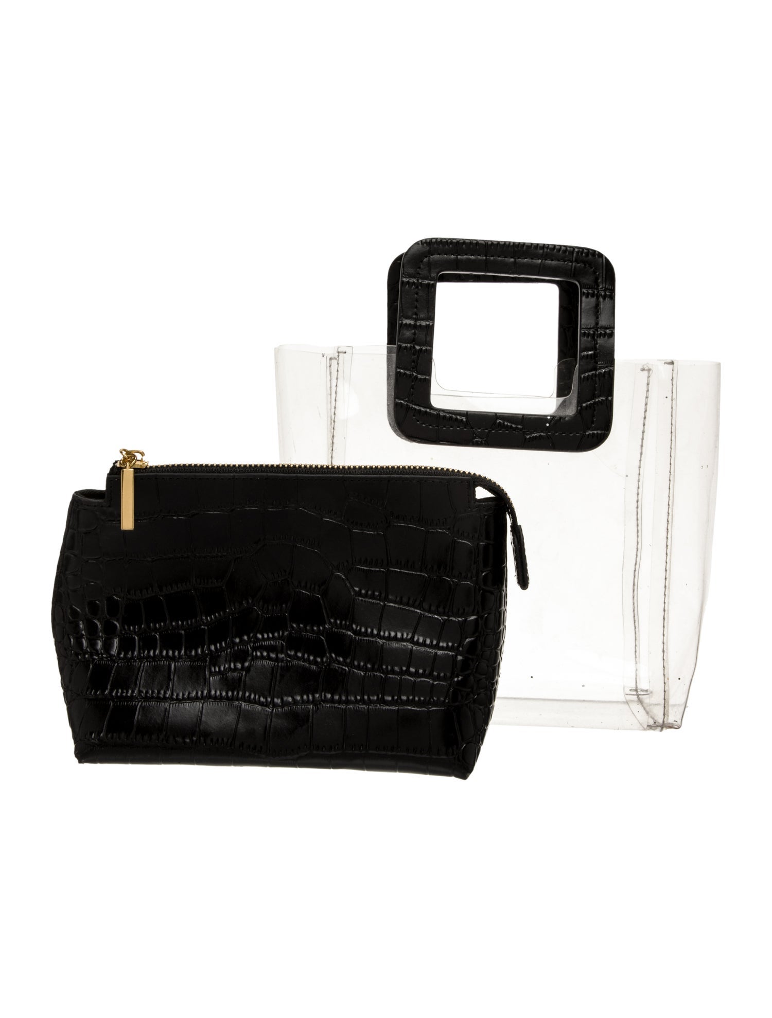 Staud Leather Top Handle Bag